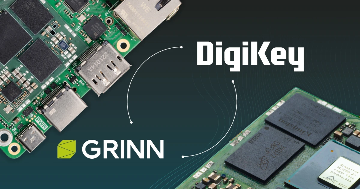 Grinn Expands Distribution with DigiKey, Broadening Access to its Edge ...