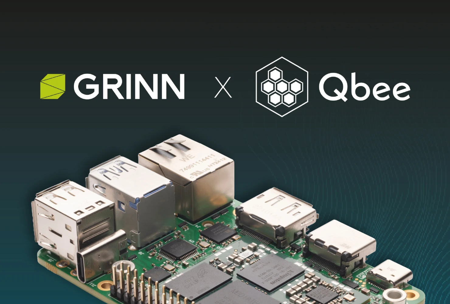 Grinn GenioBoard with Qbee - Remote Access, OTA Updates, and Device Management Made Easy