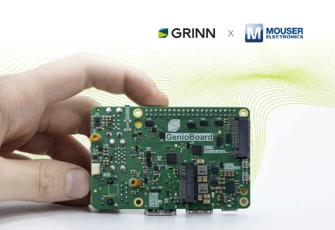Grinn Edge AI Hardware Now Available Through Mouser Electronics