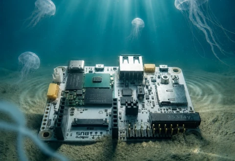 Jellyfish on the Edge: Grinn and Synaptics Showcase the Synaptics Coralboard™ at Google I/O 2026