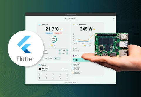 Dart on Embedded - Running a Flutter Dashboard on the Grinn GenioBoard