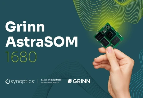 Grinn unveils Grinn AstraSOM-1680 in collaboration with Synaptics, showcasing new possibilities in Edge AI